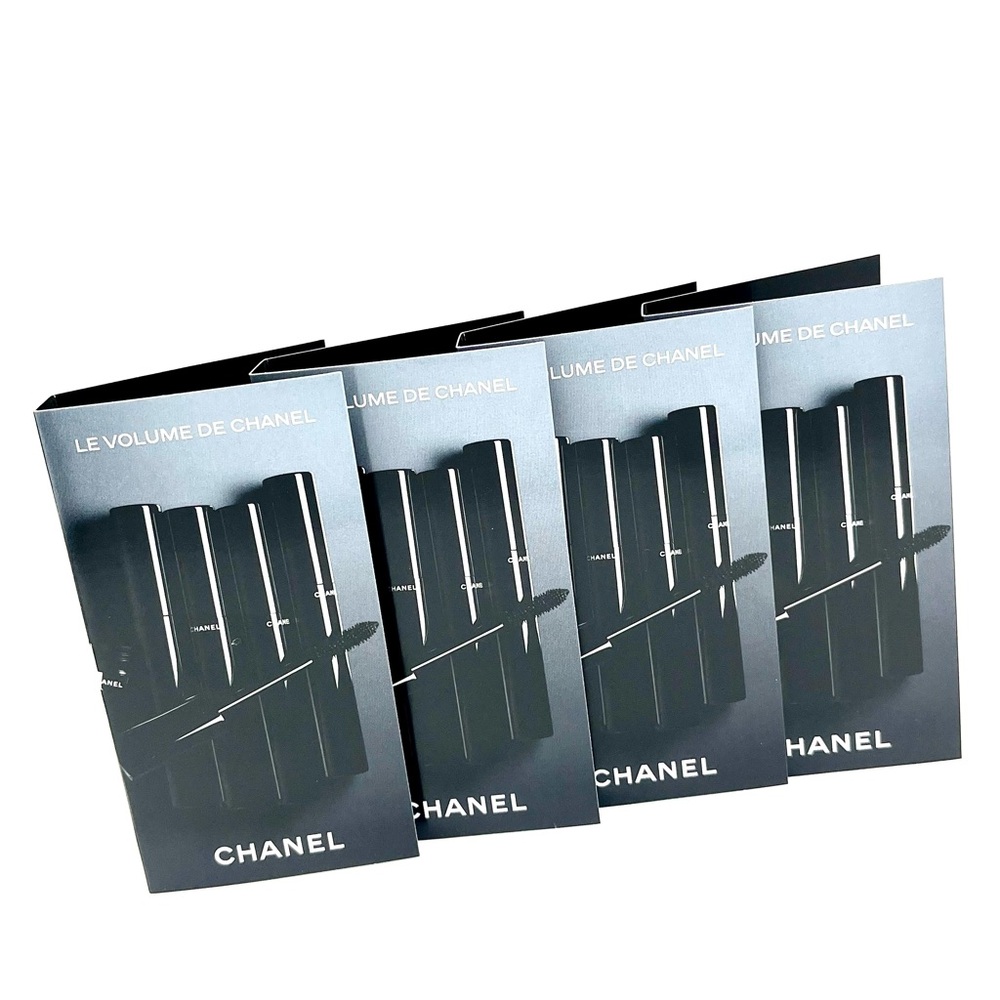 4pc Le Volume De CHANEL MASCARA NOIR 10 Black